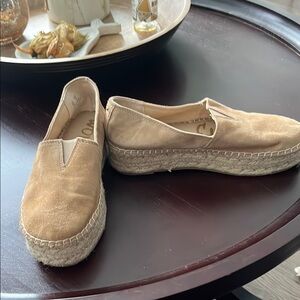 Sam Edelman Tan Espadrille Shoes with Jute Sole